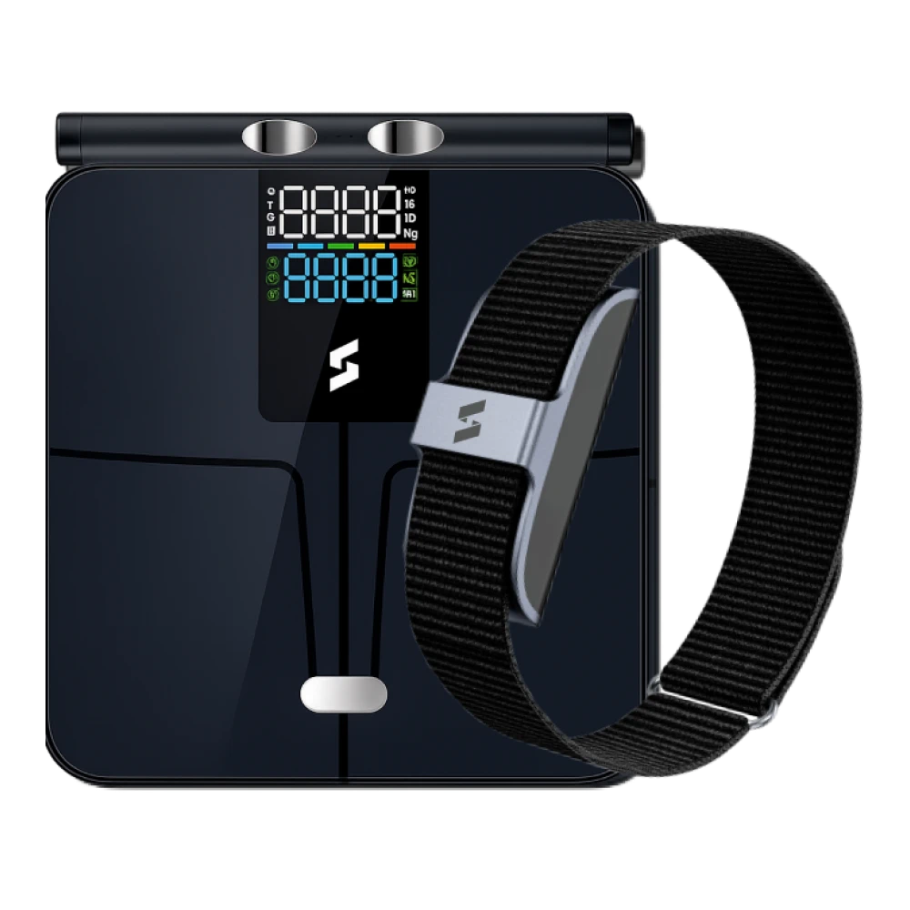 The Body Bundle: Wearable + Smart Scales with Lifetime Mobile App Access Included